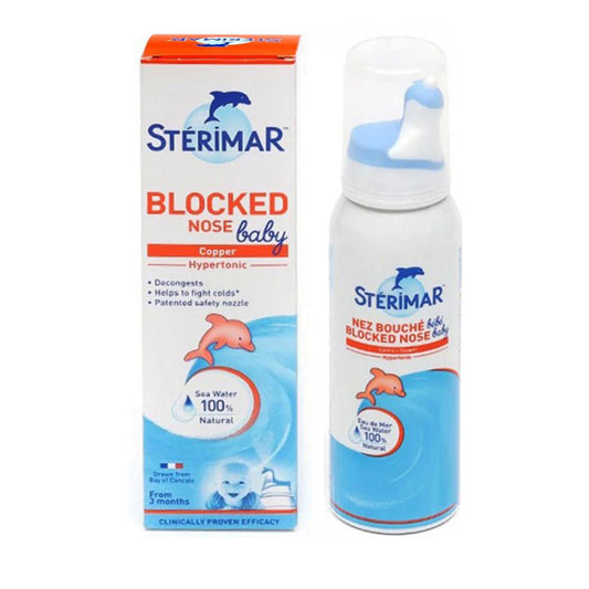 Sterimar 鼻潔靈 小海豚嬰兒潔鼻噴霧100ml(舒緩鼻塞配方加強版) (0~3歲)