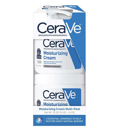 CeraVe 適樂膚 Moisturizing Cream 長效滋潤修復霜453g 2支裝