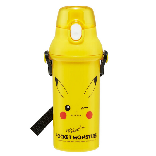 Skater 兒童直飲水樽連背帶 480ml (Pikachu)  PSB5SANAG