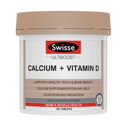 Swisse Calcium+Vitamin D鈣片+維他命D 150粒•付款後1-2星期左右到貨