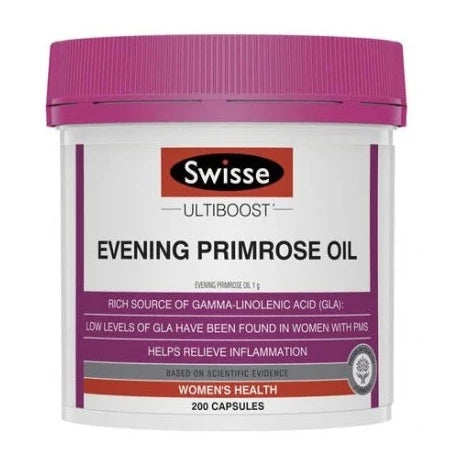 Swisse Evening Primrose Oil月見草200粒•付款後1-2星期左右到貨