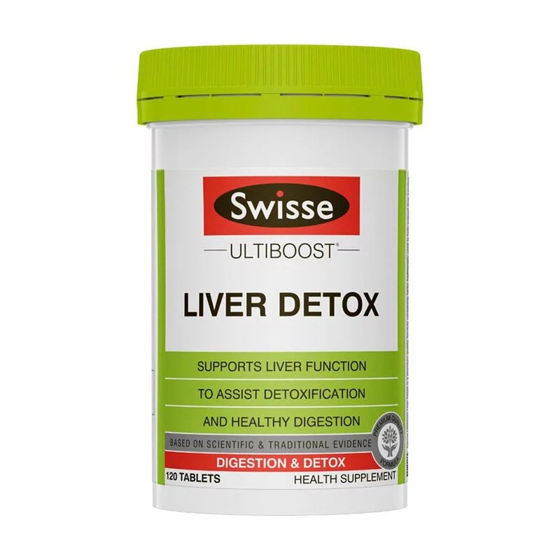 Swisse Liver Detox護肝片120粒•付款後1-2星期左右到貨