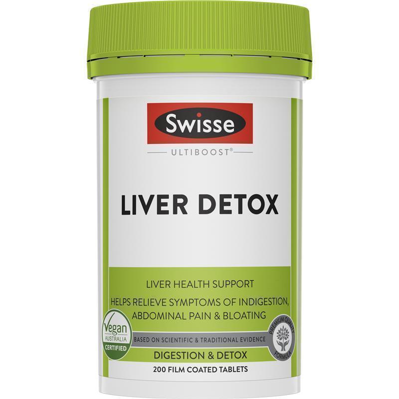 Swisse Liver Detox護肝片200粒•付款後1-2星期左右到貨