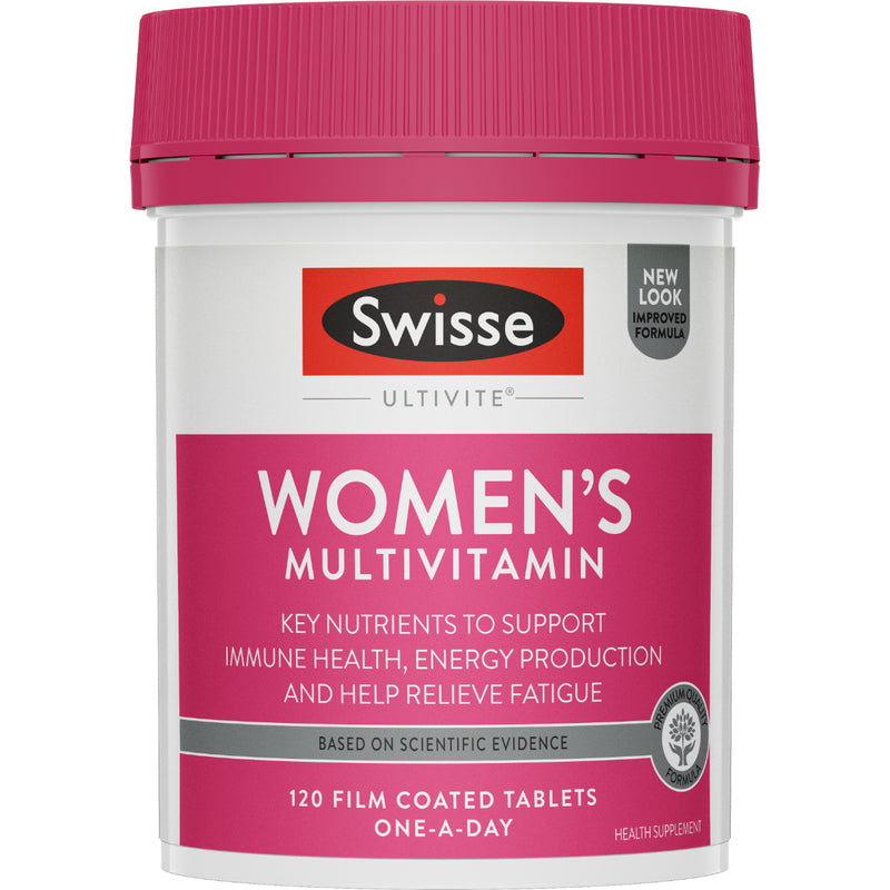 Swisse Women's Multivitamin女士維生素120粒•付款後1-2星期左右到貨