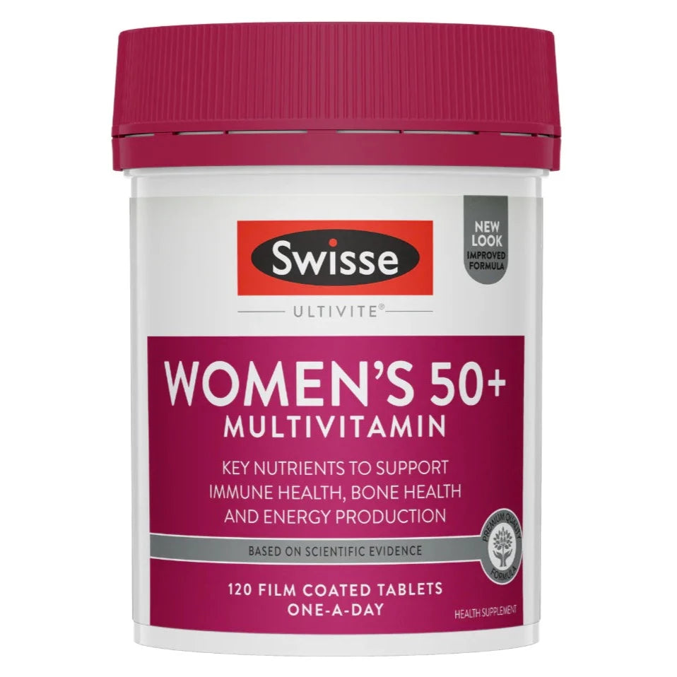 Swisse Women's 50+ Multivitamin女士維生素50+ 90粒•付款後1-2星期左右到貨