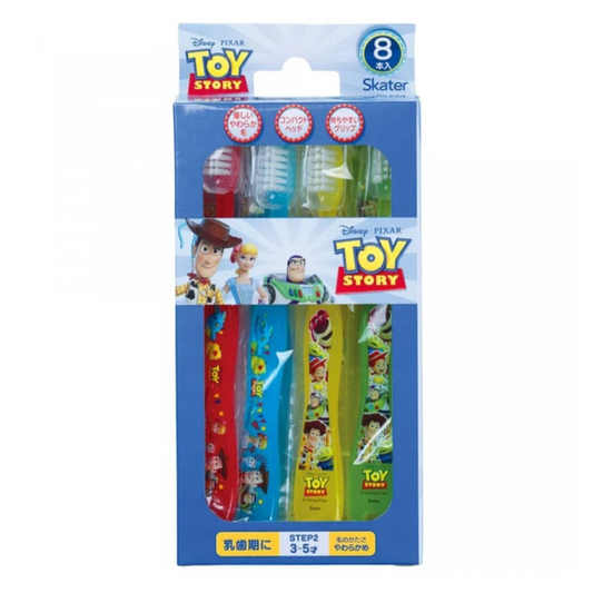 Skater兒童牙刷 3-5歲 8件裝 (ToyStory)