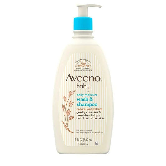 Aveeno嬰兒洗髪沐浴露532ml