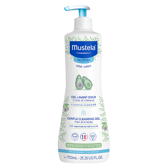 Mustela 二合一洗髮沐浴露 500ml