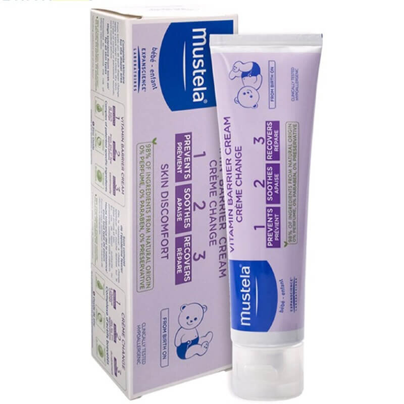 Mustela 嬰兒維他命換片護膚膏123 100g (patpat膏)